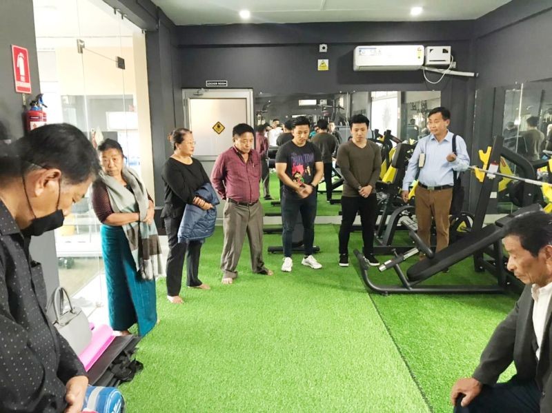 ‘Iron Ground’ gym was inaugurated by Rev Kika Jamir, Associate Pastor, Dimapur Ao Baptist Church on February 9. Iron Ground is owned by Manen Jamir, a 26 year old aspiring fitness enthusiast. It is located at Immarong II, Lane 5 near Sangtam Church, Duncan Basti, Dimapur. (Morung Photo)